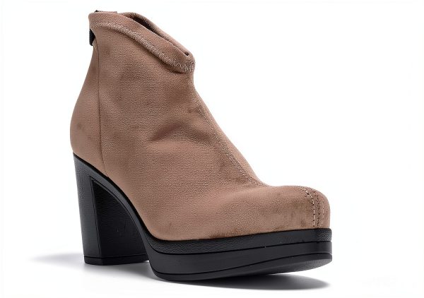 PEDRO MIRALLES Womens Ankle Boots Bronze Taupe Size Guide-1