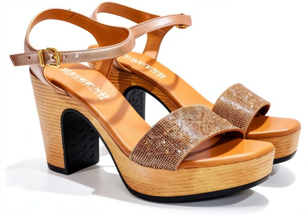 PEDRO MIRALLES Womens Shoes Rose Gold Black Sizes-1