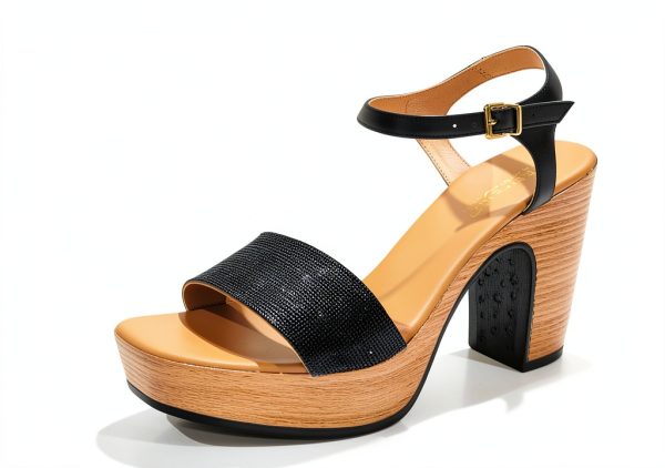 PEDRO MIRALLES Womens Shoes Rose Gold Black Sizes-0