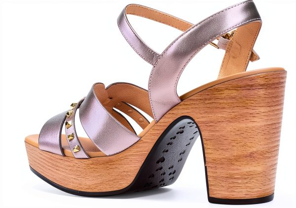 PEDRO MIRALLES Womens Shoes Metal Smoke Size 6-9.5-3
