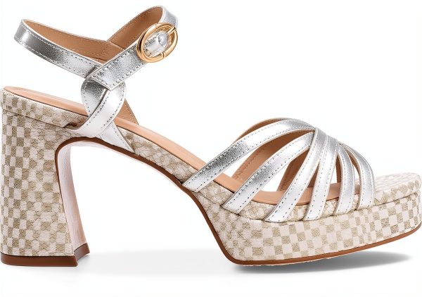 Pedro Miralles Womens Platinum Shoes Size 7 5 to 9 5-0