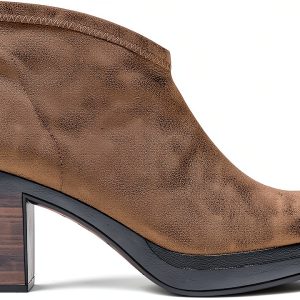 PEDRO MIRALLES Womens Ankle Boots Bronze Taupe Size Guide-0