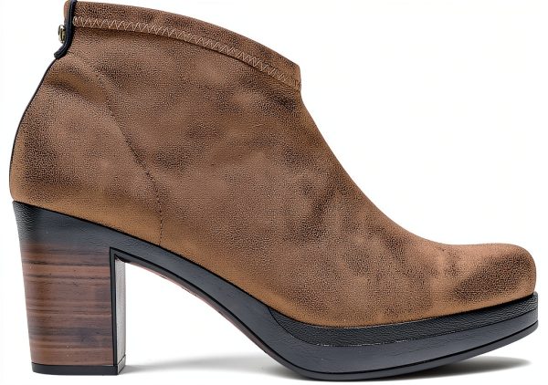 PEDRO MIRALLES Womens Ankle Boots Bronze Taupe Size Guide-0