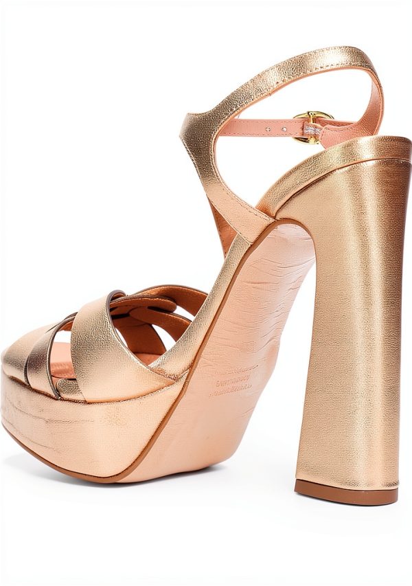 PEDRO MIRALLES Womens Shoes Black Rose Gold Size 6 9-3