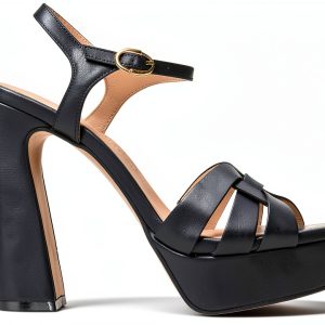Pedro Miralles Womens Shoes Black Rose Gold Size 6 9-0