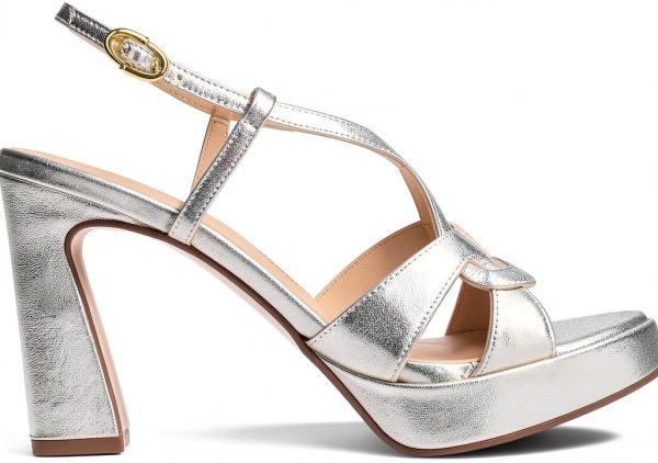 PEDRO MIRALLES Womens Shoes Platinum Steel Sizes Available-0