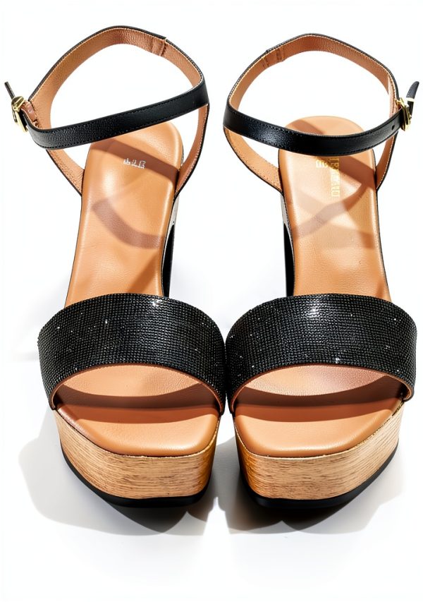 PEDRO MIRALLES Womens Shoes Rose Gold Black Sizes-2