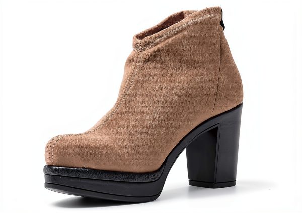 PEDRO MIRALLES Womens Ankle Boots Bronze Taupe Size Guide-2